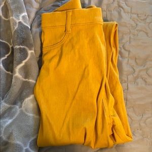 Mustard colored Jeans